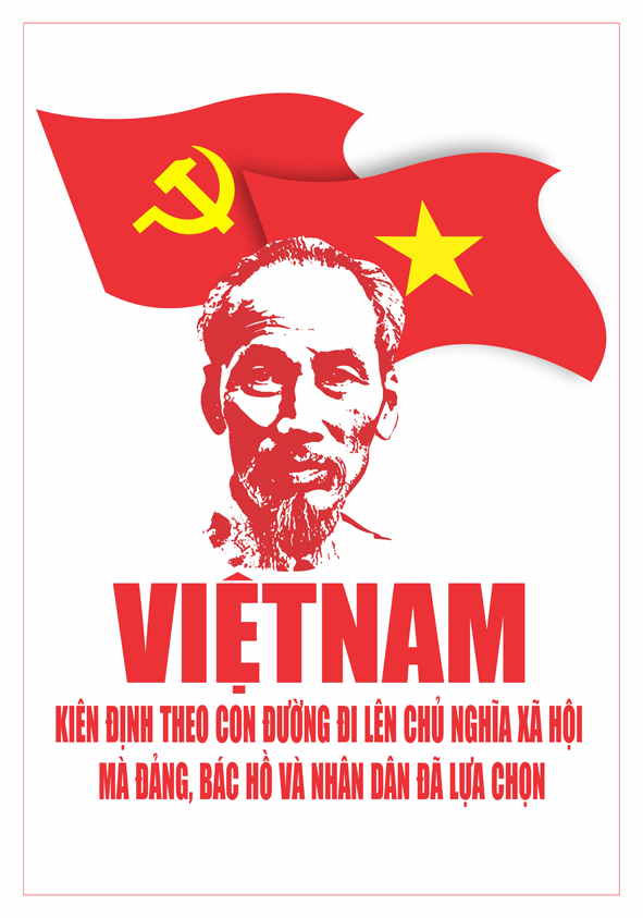 Tranh tuyên truyền 95 năm ngày thành lập ĐCS Việt Nam (03/02/1930-03/02/2025)