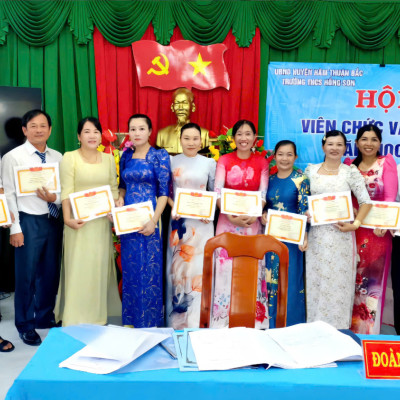 Hội nghị VC NLĐ, năm học 2024 - 2025