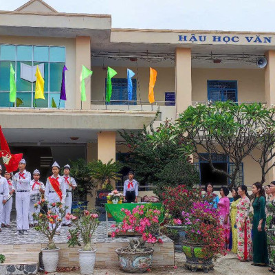 Sinh hoạt dưới cờ tháng 4/2025