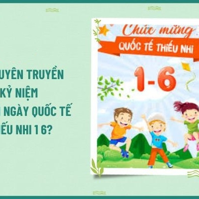 Quốc tế thiếu nhi 01/6