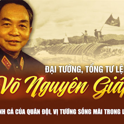 Kỷ niệm 114 năm Ngày sinh của Võ Nguyên Giáp, Đại tướng đầu tiên, Tổng tư lệnh của Quân đội nhân dân Việt Nam (25/08/1911-25/8/2025)