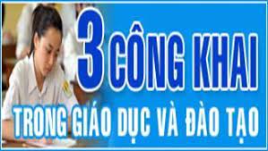 Kế hoạch công khai năm học 2023  - 2024