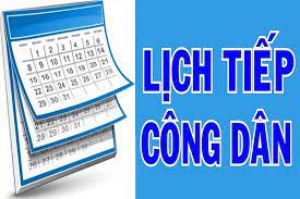 Lịch tiếp công dân, Năm 2024