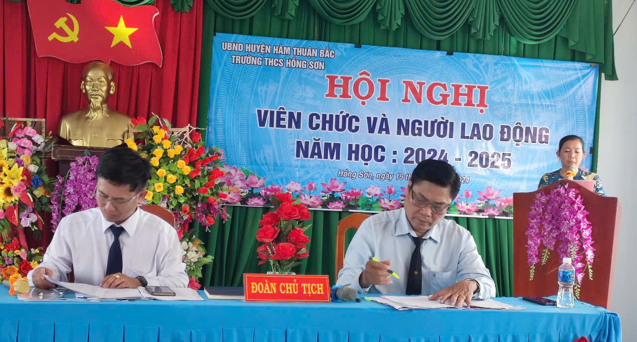 Hội nghị Viên chức và Người lao động, năm học 2024 - 2025