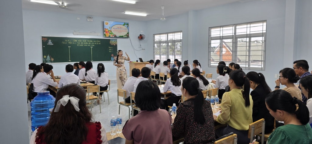 Hoạt động Trãi nghiệm - Hướng nghiệp, năm học 2024 - 2025