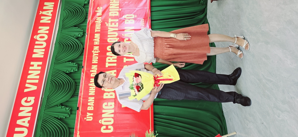 Lễ Công bố QĐ về công tác cán bộ, năm học: 2024 - 2025