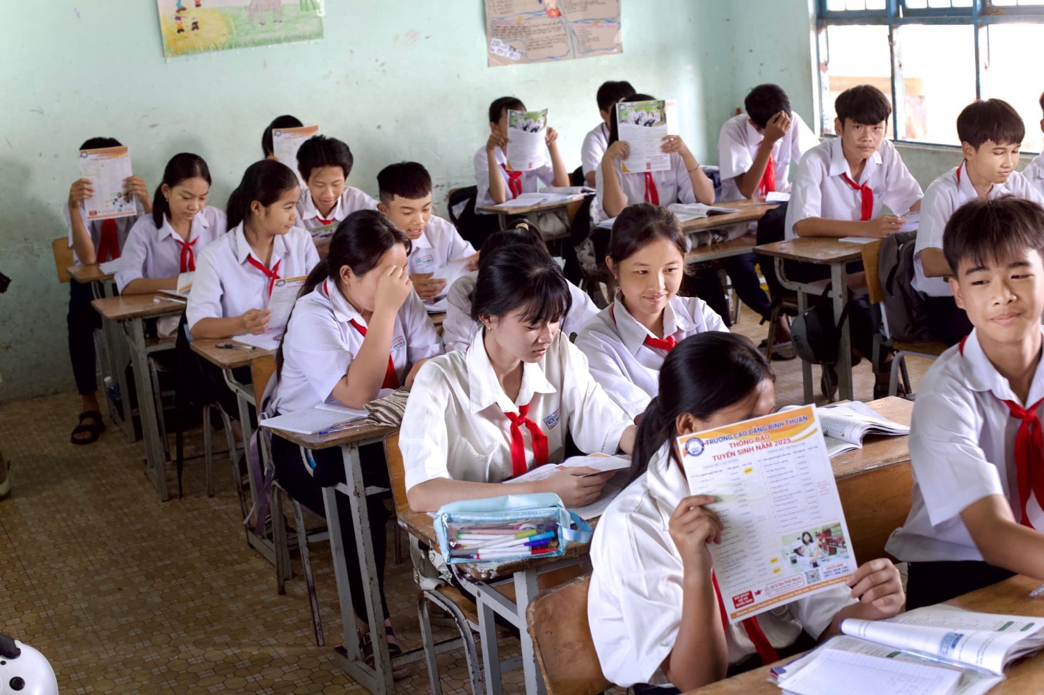 Trường Cao đẳng Bình Thuận tư vấn nghề, năm hcoj 2024 - 2025
